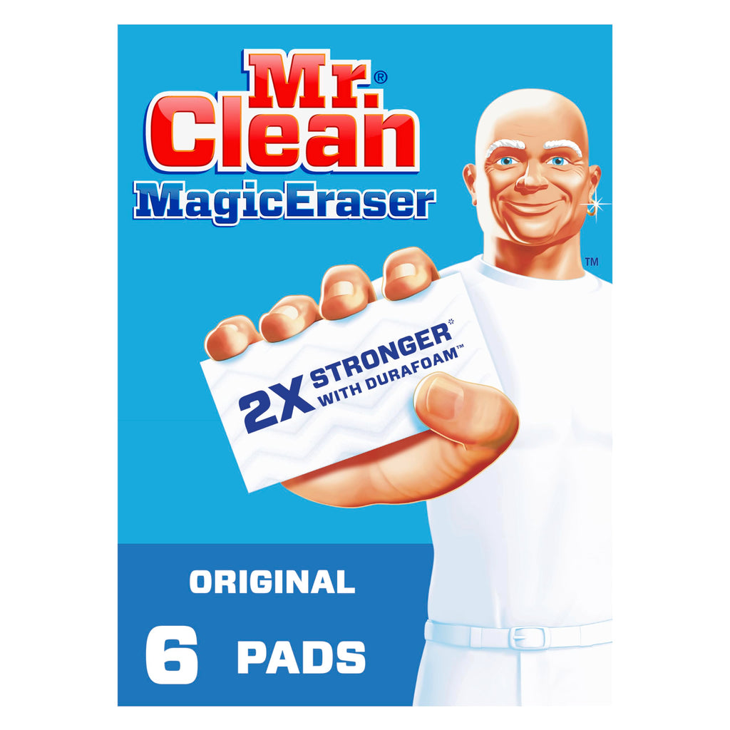 White 6 Count Cleaning Pads L11520