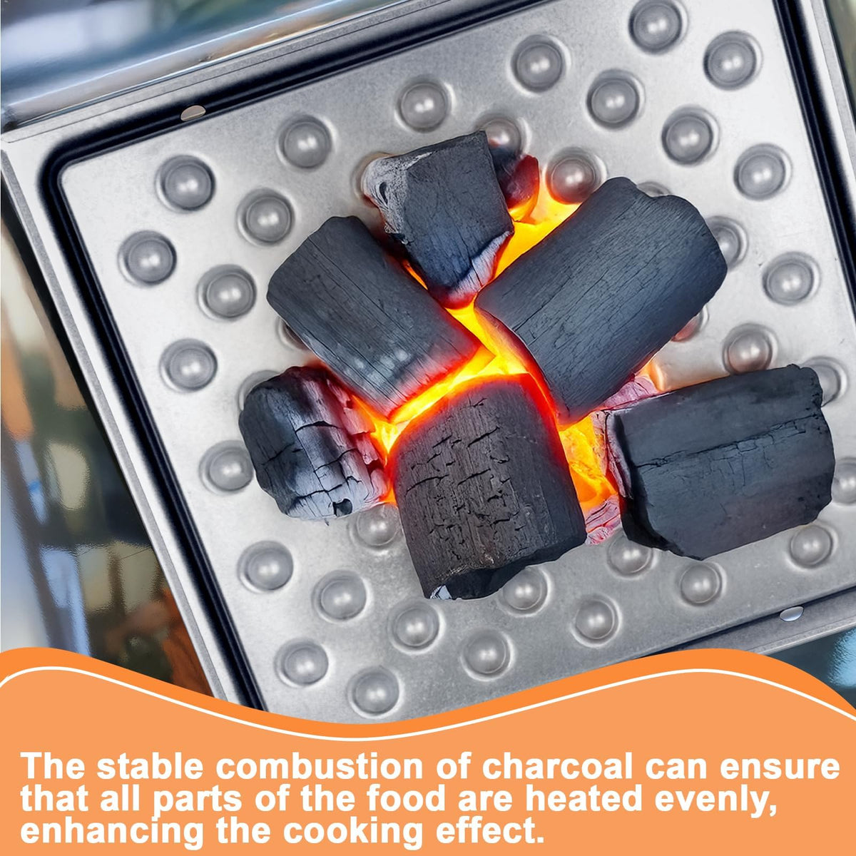 Charcoal Grill Ash Pan O971