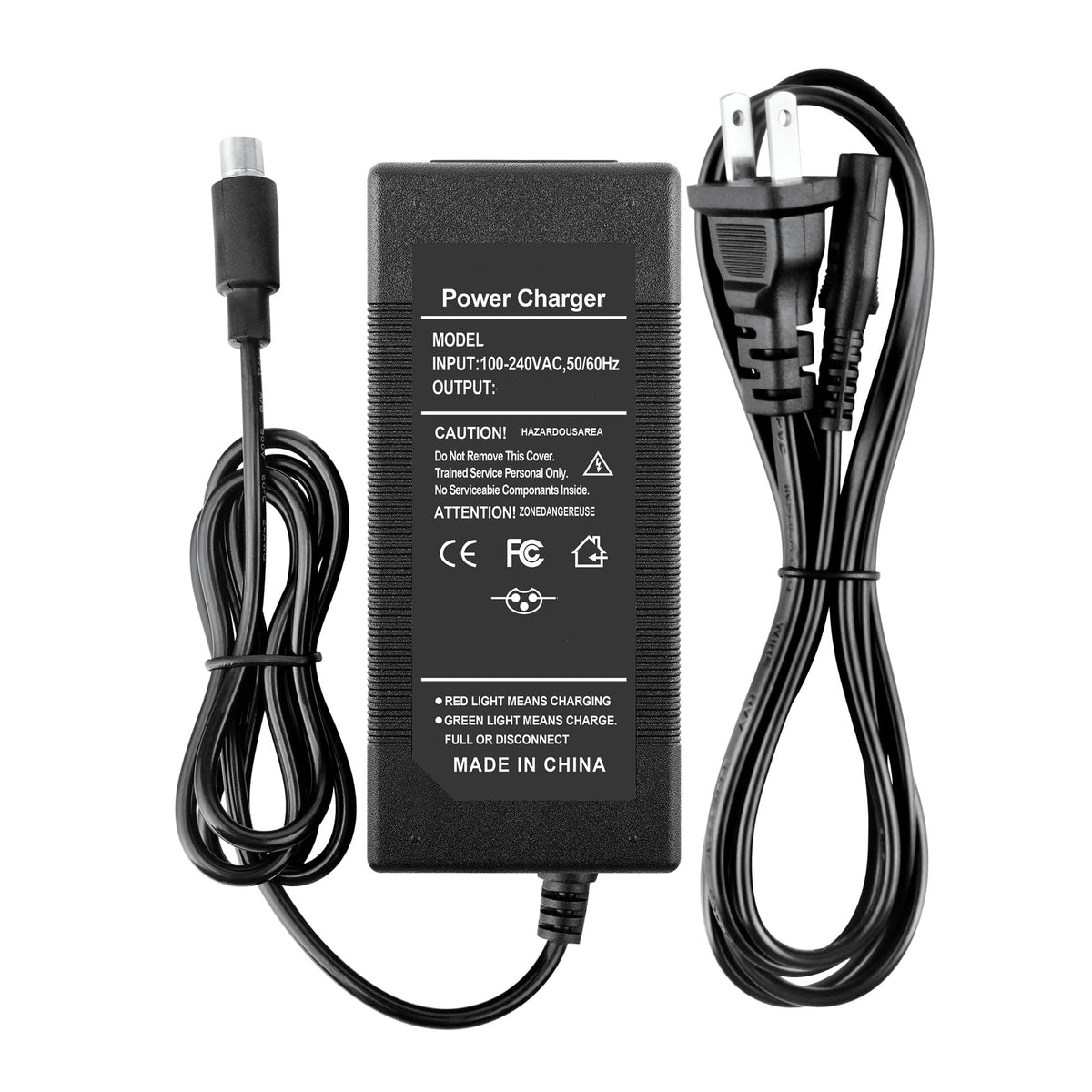 42V 2A AC/DC Adapter Charger for 36V Lithium-ion Battery M586