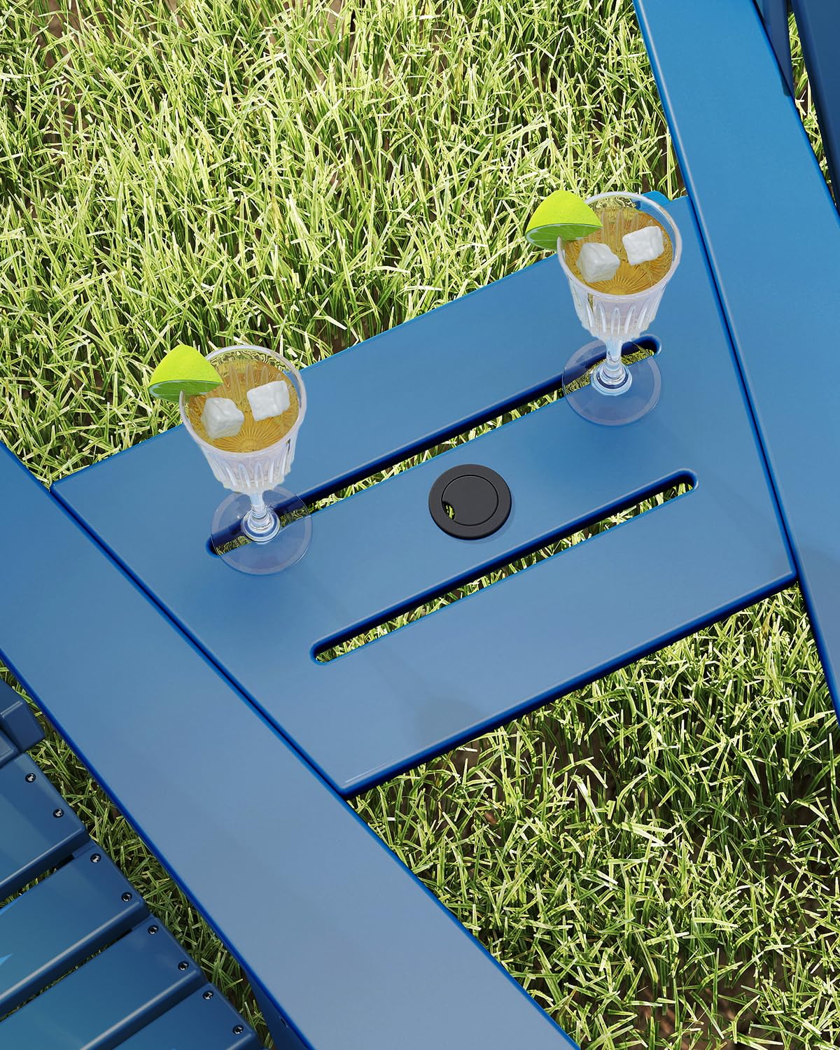 HDPE Plastic Table with Umbrella Hole R291