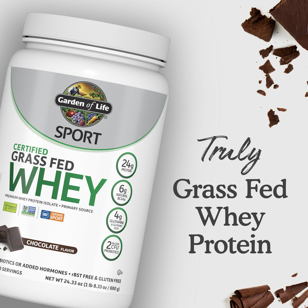 Grass Fed Whey Protein Powder, Chocolate, 20 Servings P758