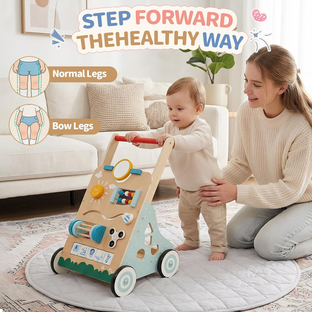 Wooden Baby Walker V962