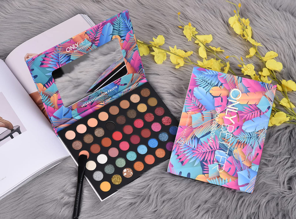 48 Colors Shimmer Glitter Eyeshadow Palette N47516