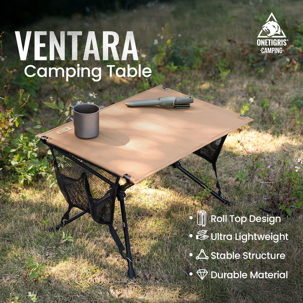 Ultralight Foldable Camping Table 2.4 lbs C511