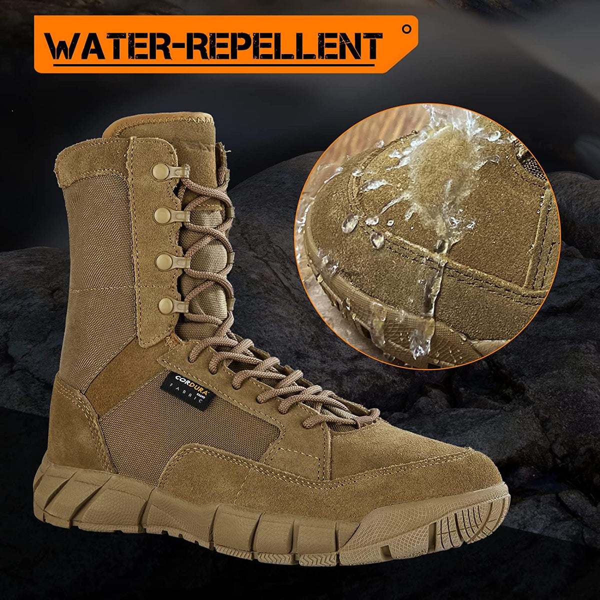 8 inch Lightweight Tactical Boots L600345