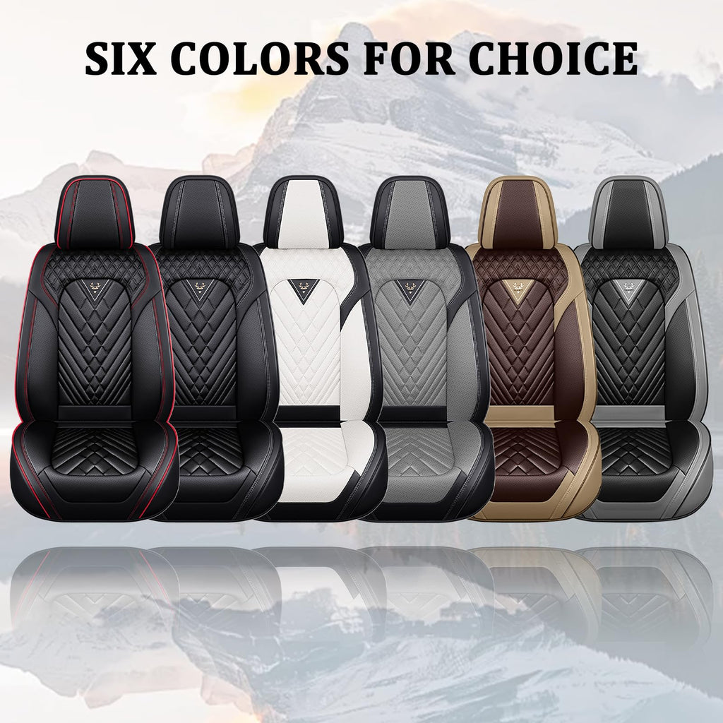 Waterproof Nappa Leather Full Set Car Seat Covers X626