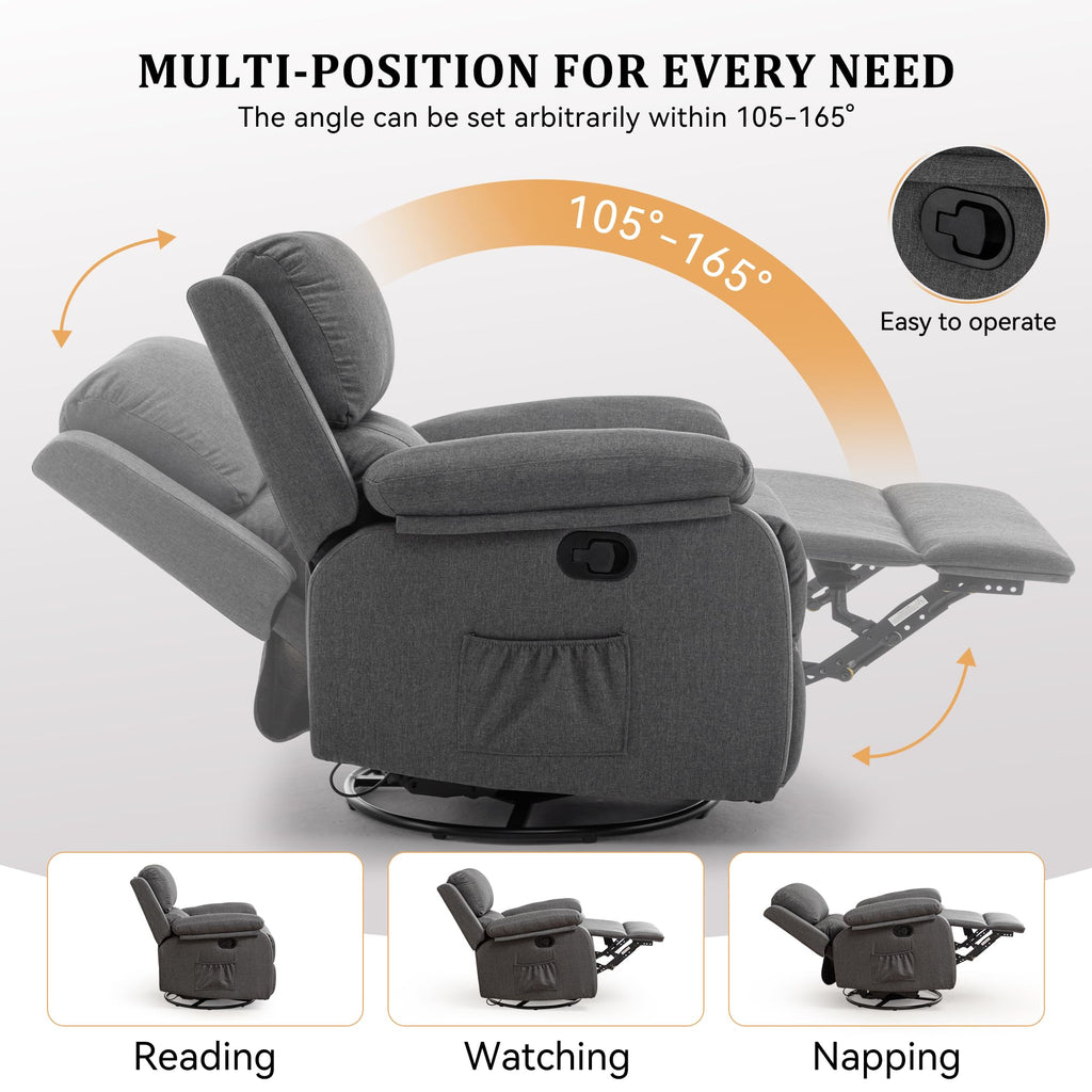 360 Swivel Rocker Recliner Chair W365551
