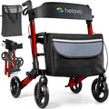 Foldable Lightweight Rollator Walker with Seat G115