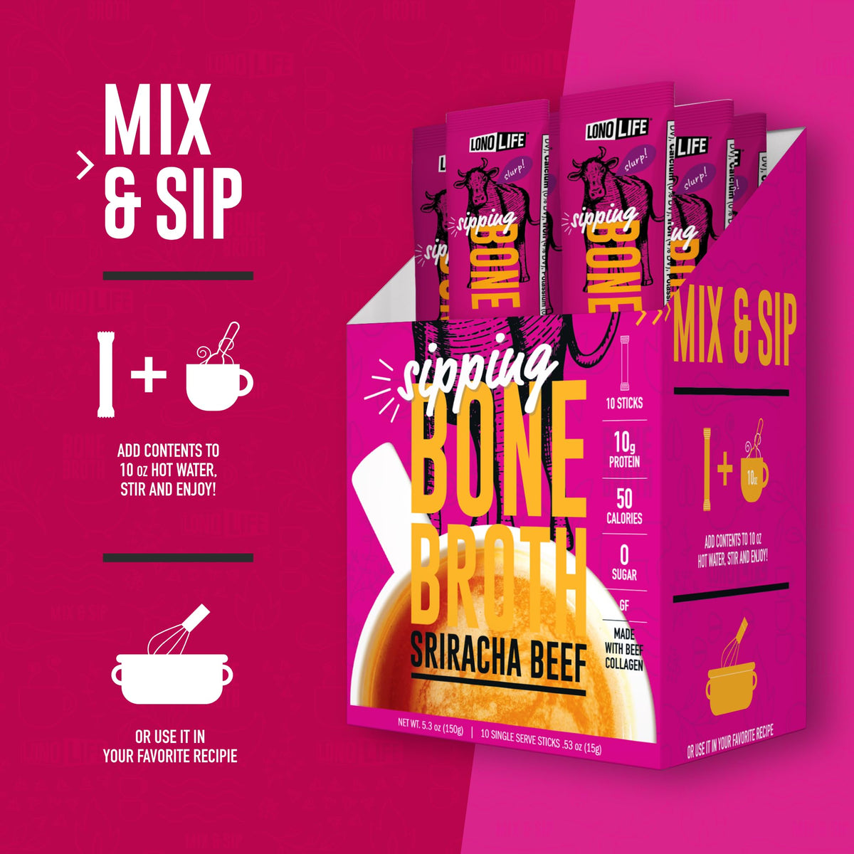 Beef Bone Broth Powder Mix S18658