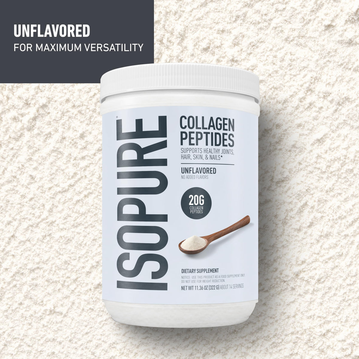 Unflavored Grass-Fed Collagen Peptides Powder W5468