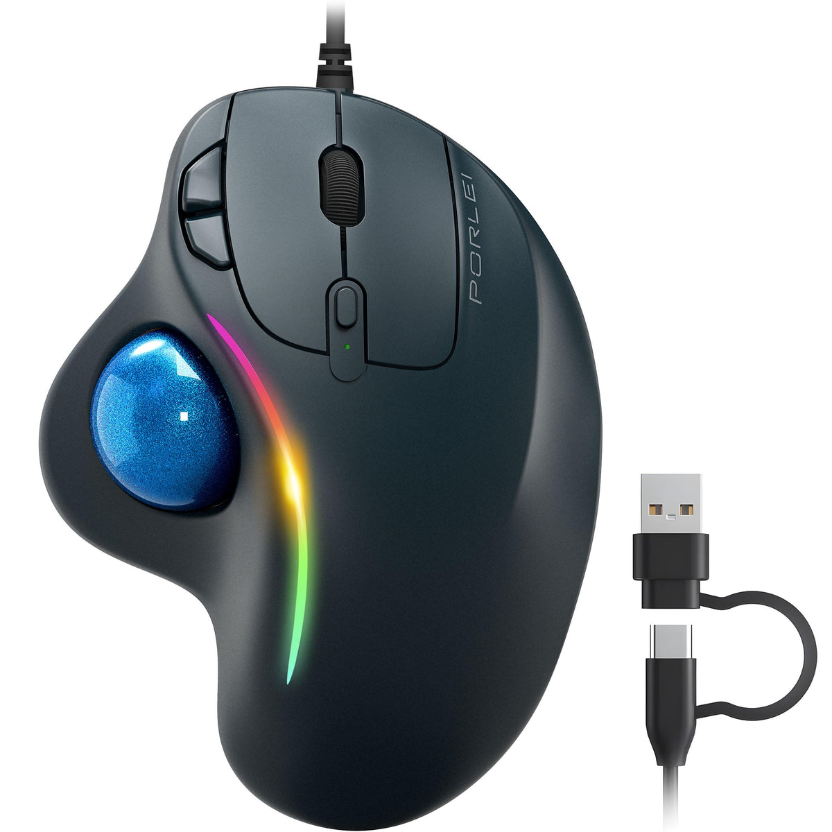 Ergonomic Trackball Mouse C733179