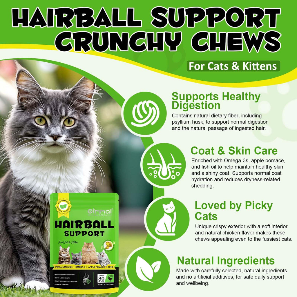 Chicken Omega-3 Fiber Supplement for Cats B174