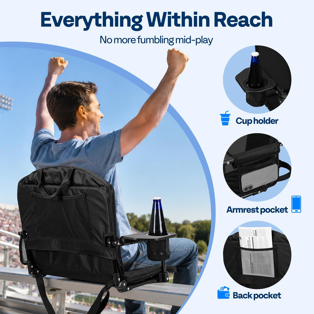 Stadium Seats with Back Support O577727