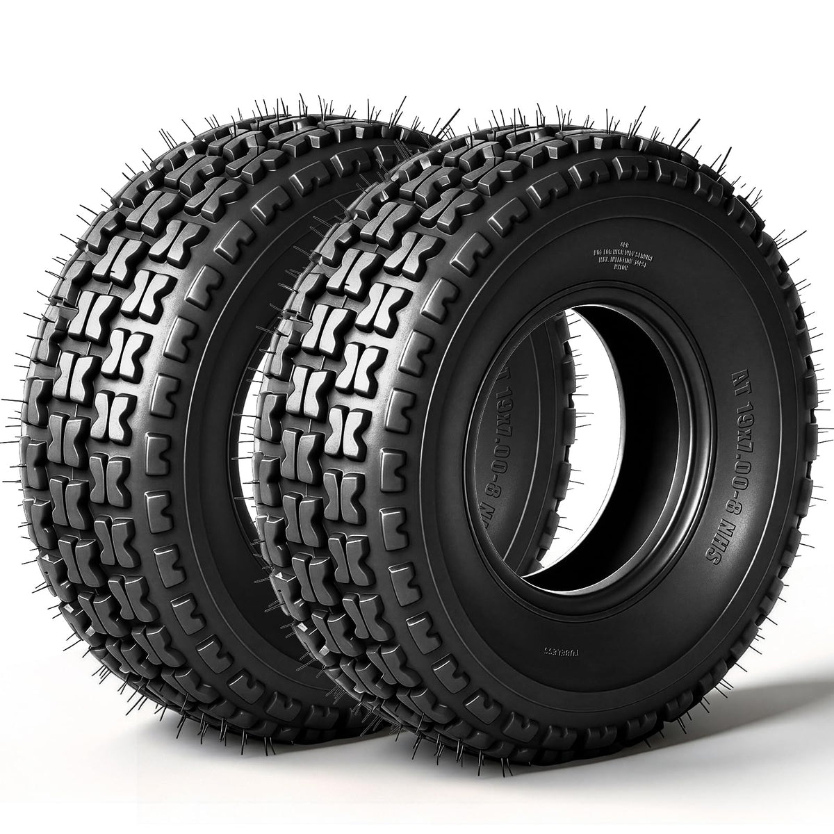 Set of 2 19x7-8 ATV UTV Tires H624681
