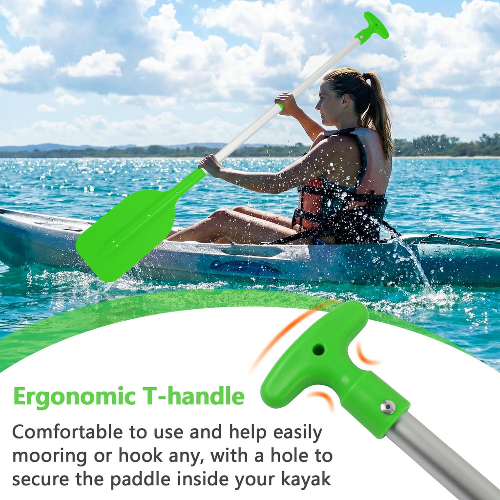 Telescoping Boat Paddle 2 Pack, 21"-43" Adjustable Y6616