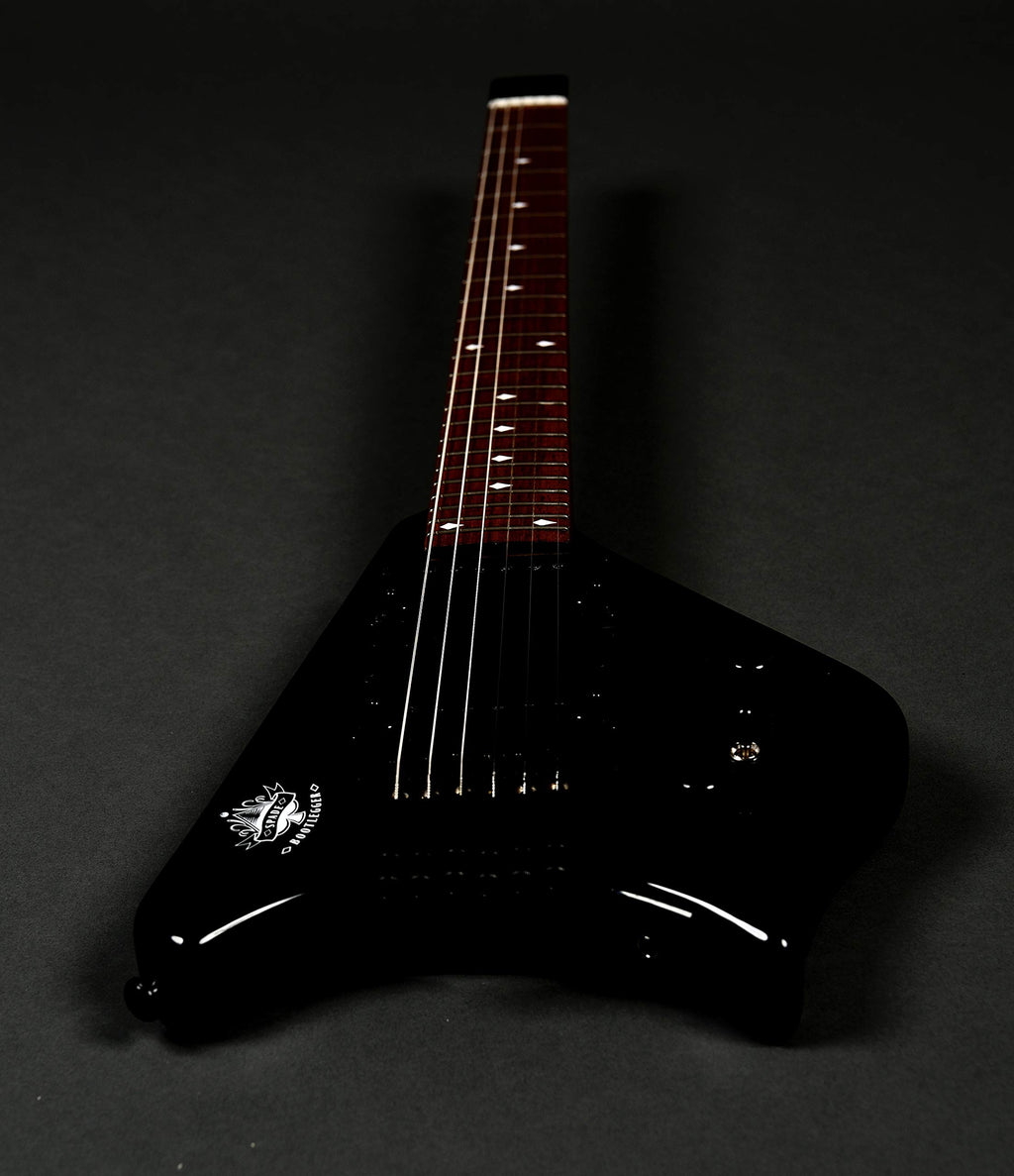 Headless Electric Travel Guitar with Hard Case V833338