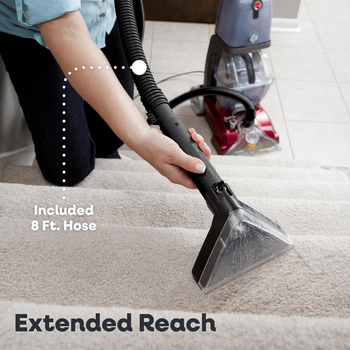 Carpet Cleaner Machine with Pet & Upholstery Tools M3521