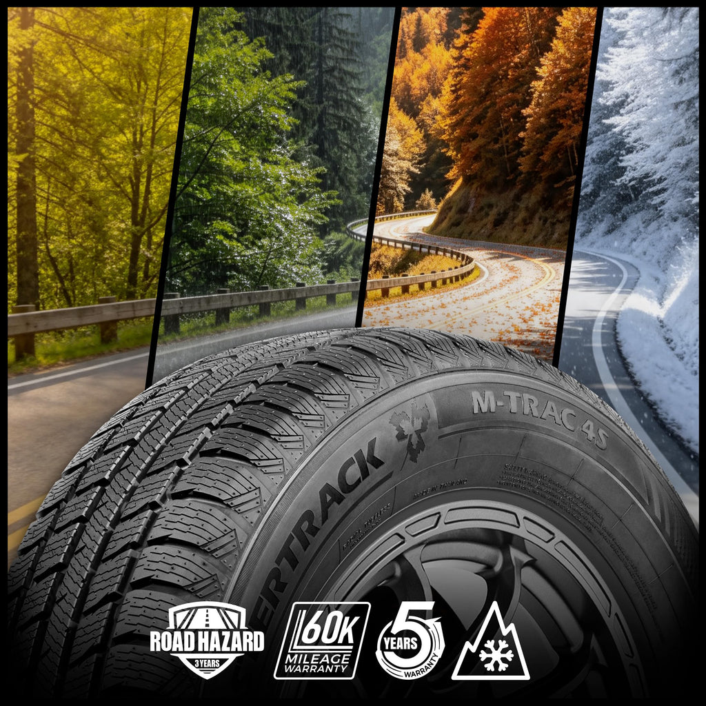4 Sets Passenger Touring Tires K519