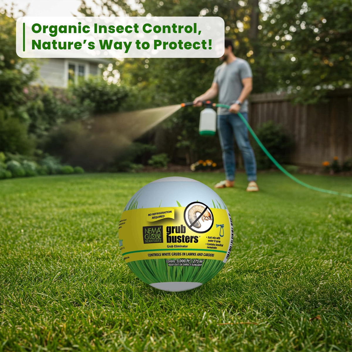 Beneficial Nematodes Covers 3,000 ft B1592